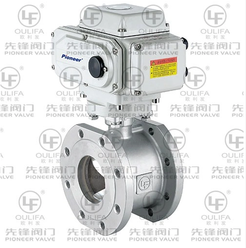 Герметичный быстрооткрывающийся электрический шаровой клапан с V-образным отверстием